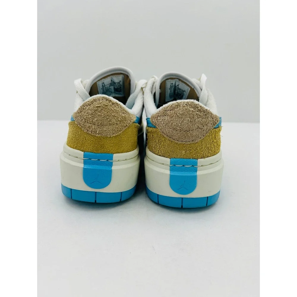 Nike Air Jordan 1 Elevate Low SE Women Sz 6.5‎ Blue Gold FD1028-100